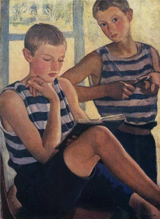 The Boys in Sailor's Vests.