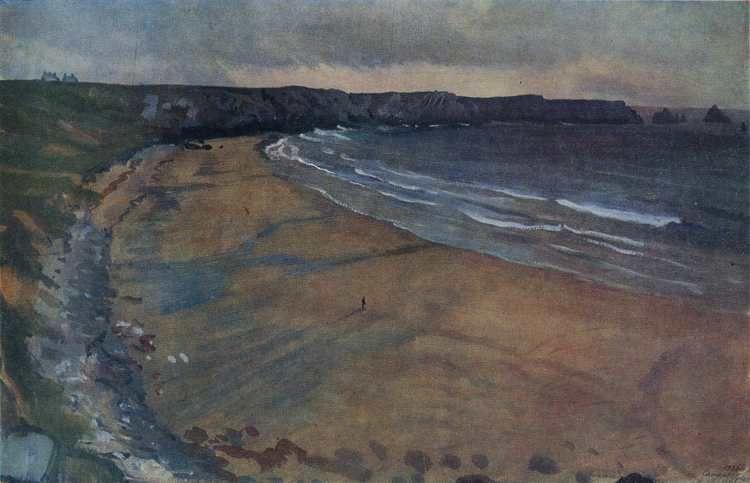 Brittany. Beach at Camarra.