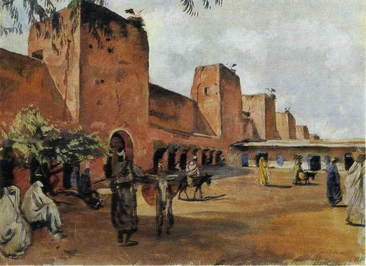 Marrakesh. Walls and Towers of the Town.