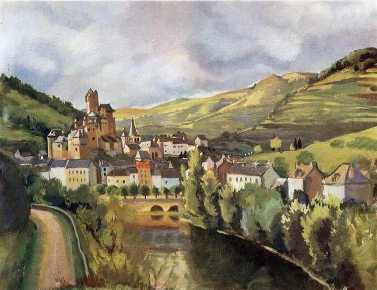 Auvergne. Estaing.