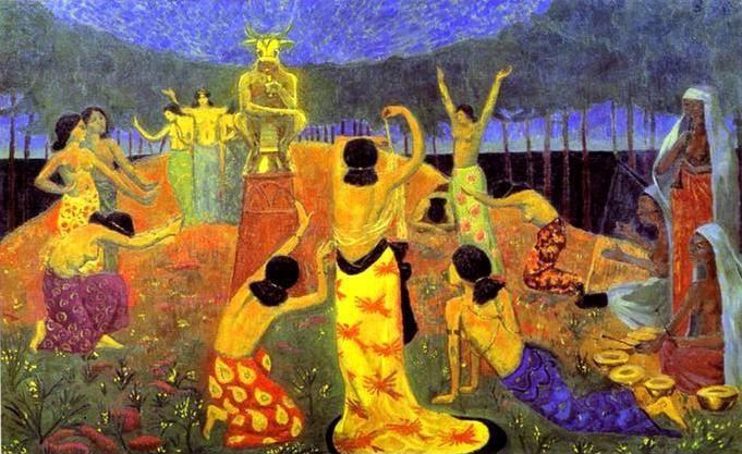 Paul Sérusier. The Daughters of Pelichtim.