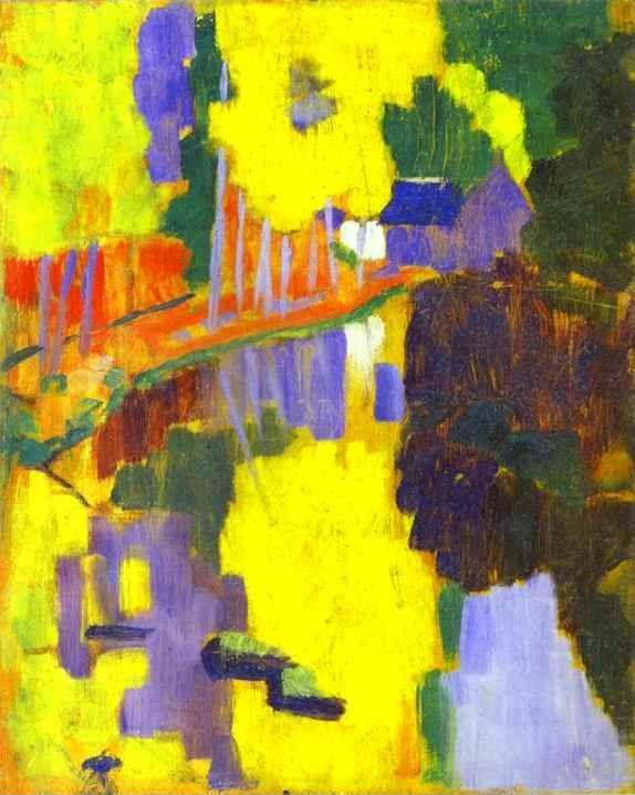 Paul Sérusier. The Talisman/ Le Talisman.