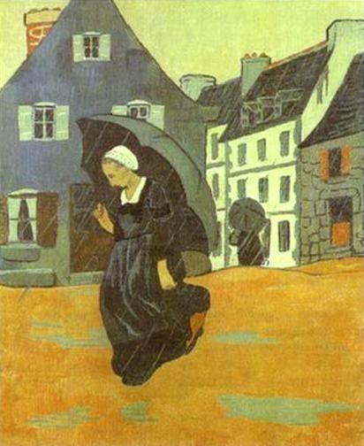 Paul Sérusier. The Downpour/L'averse.