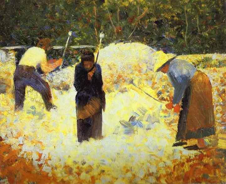 Georges Seurat. Rock-Breakers, Le Raincy.