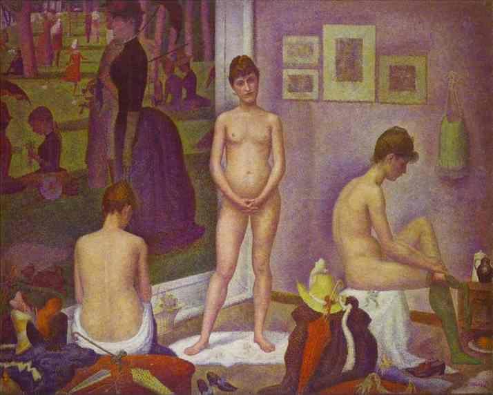Georges Seurat. Models.