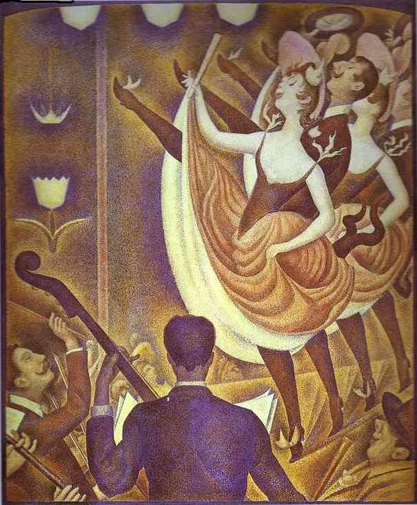 Georges Seurat. Le Chahut.