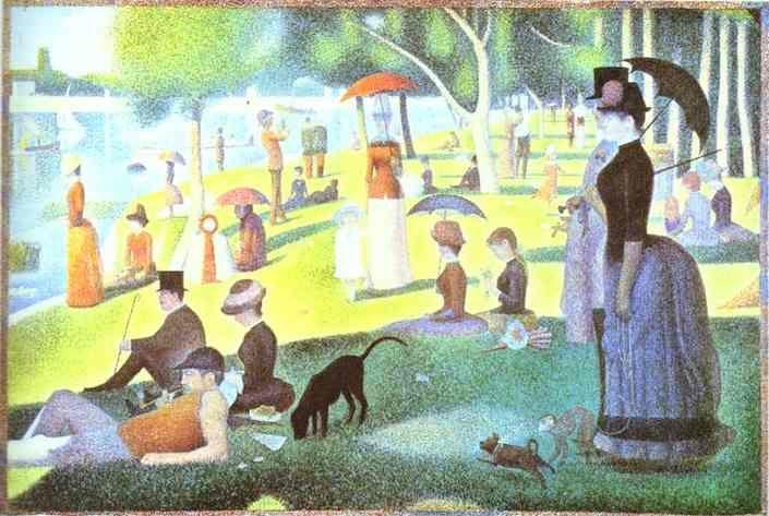 Georges Seurat. La Grande Jatte.