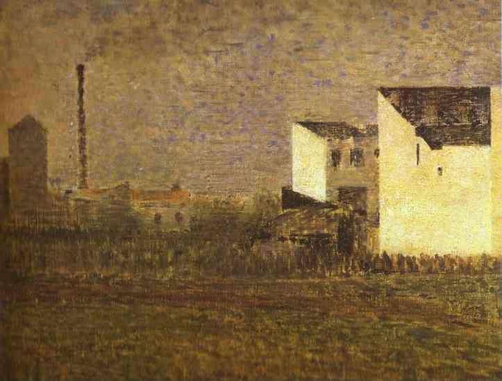 Georges Seurat. Suburb.