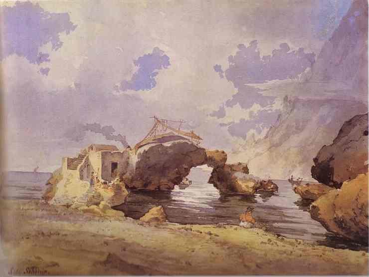Sylvester Shchedrin. Coastal Scene.