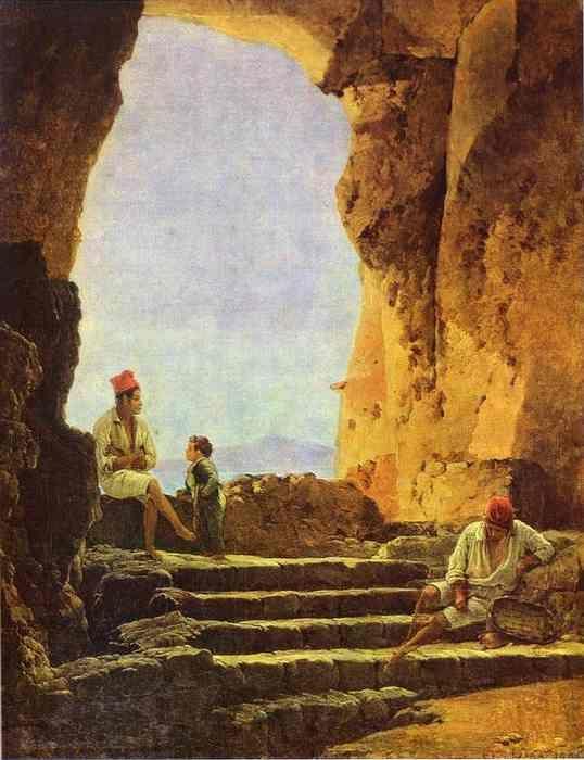 Sylvester Shchedrin. Grotto in Florence.