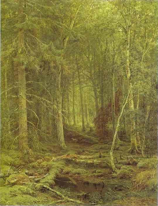 Ivan Shishkin. Backwoods.