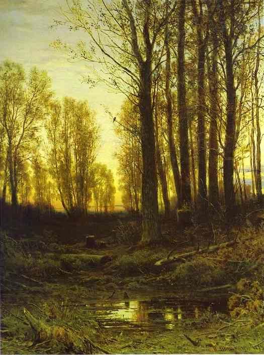 Ivan Shishkin. Twilight. After Sunset.