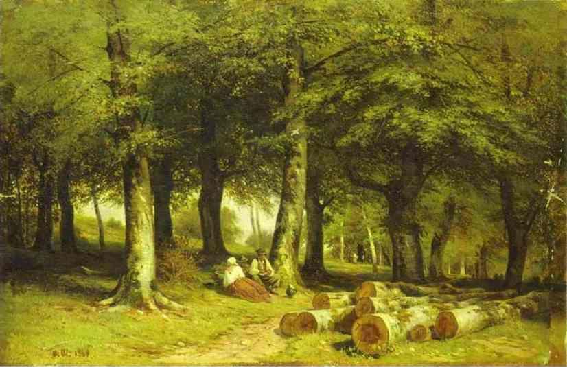 Ivan Shishkin. In the Grove.