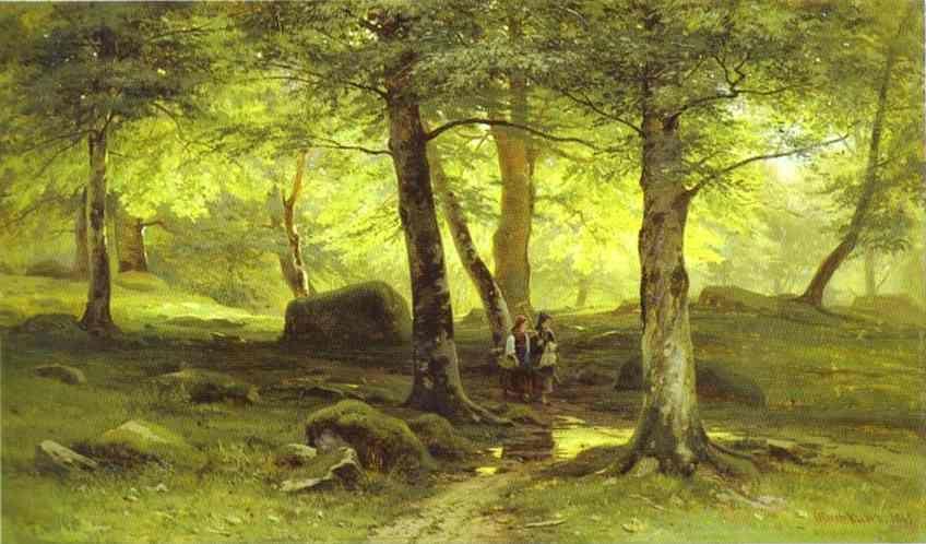 Ivan Shishkin. In the Grove.