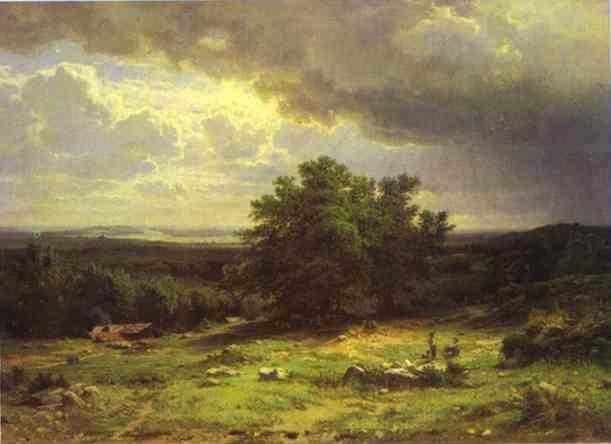 Ivan Shishkin. View near Dusseldorf.