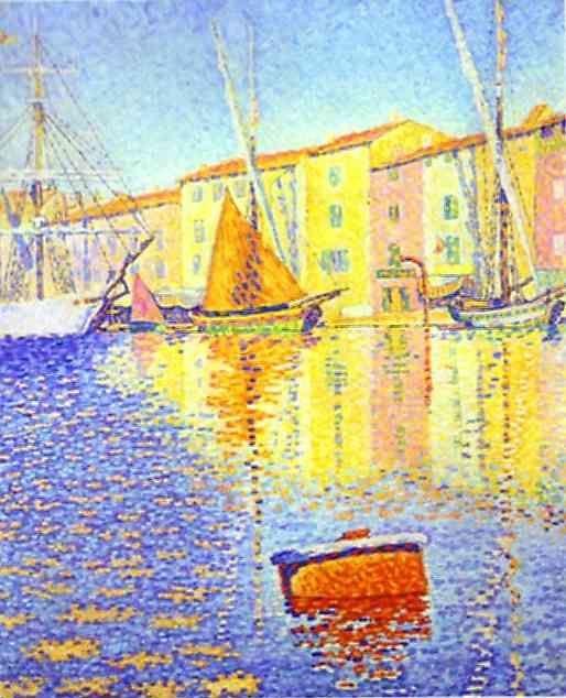 Paul Signac. The Red Buoy.