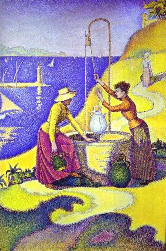Paul Signac. Women at the Well.