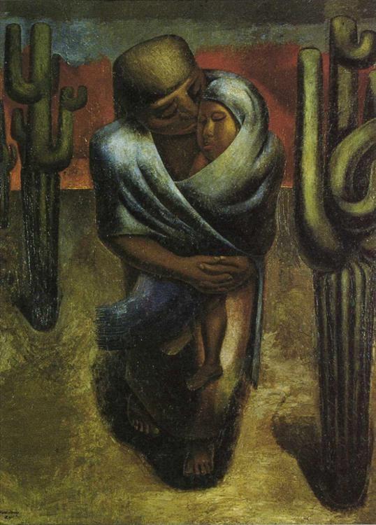 David Alfaro Siqueiros. Peasant Mother.