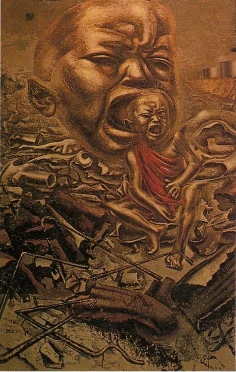 David Alfaro Siqueiros. The Echo of the Scream.