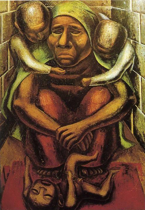 David Alfaro Siqueiros. Proletarian Mother.