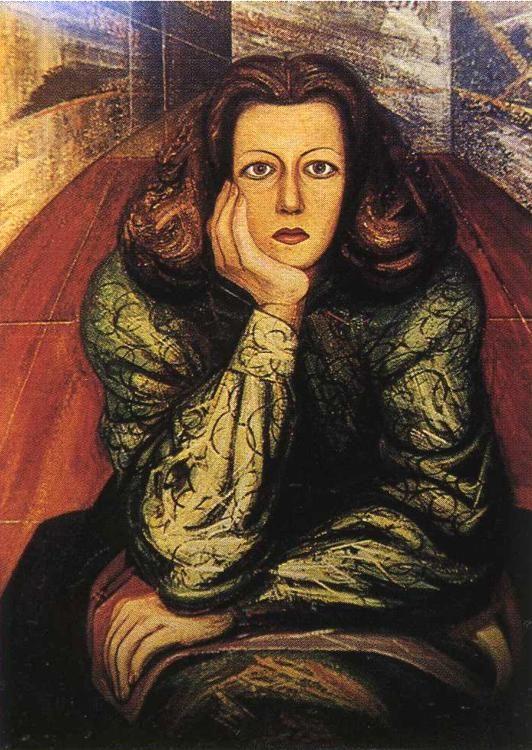 Portrait of Dramatist Margarita Urueta.