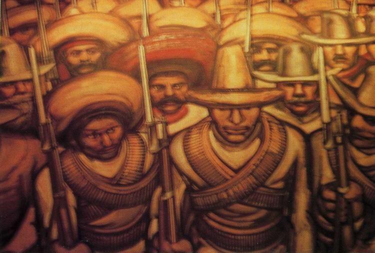 From the Dictatorship of Porfirio Diaz to the Revolution. Detail.