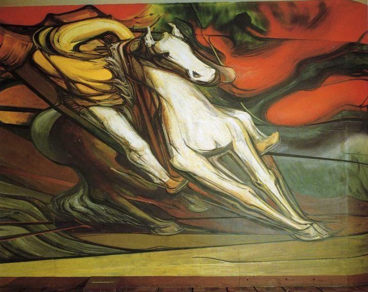 From the Dictatorship of Porfirio Diaz to the Revolution. Detail.