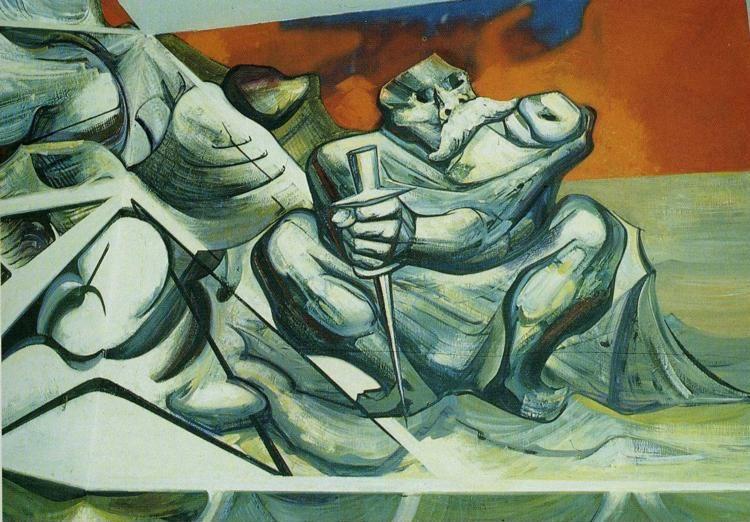 From the Dictatorship of Porfirio Diaz to the Revolution. Detail.