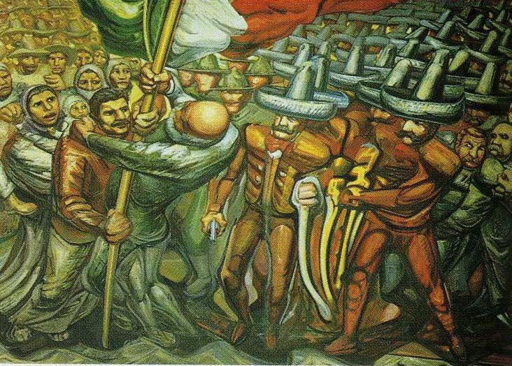 From the Dictatorship of Porfirio Diaz to the Revolution. Detail.