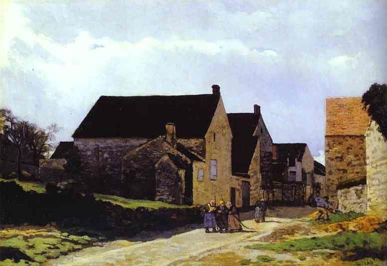 Alfred Sisley. Women Going to the Woods.