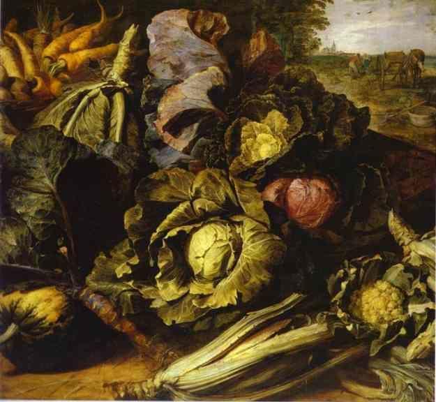 Frans Snyders. Vegetable Still Life.