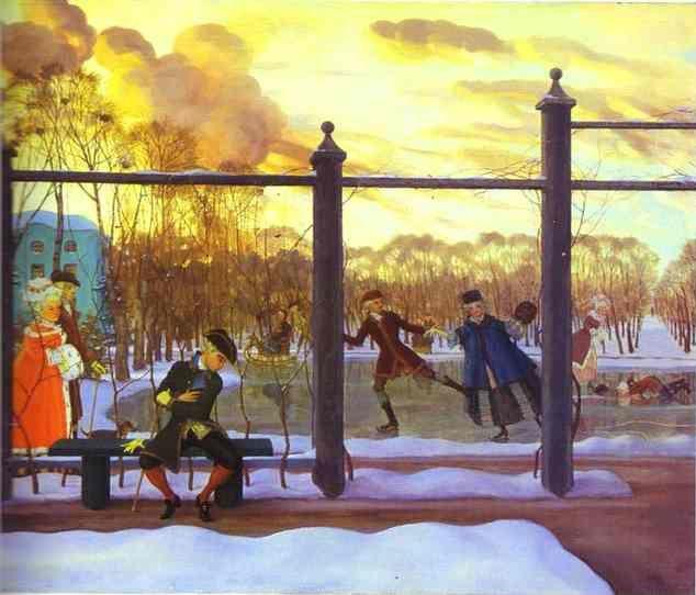 Winter. Skating-Rink.