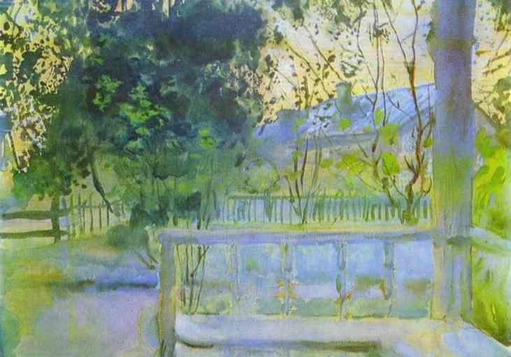 Constantin Somov. White Night. Sergievo.