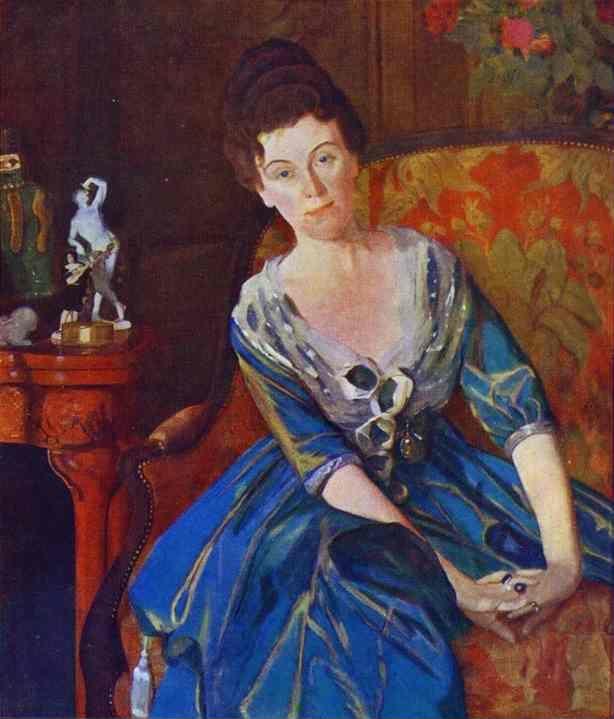 Portrait of E. Oliv.