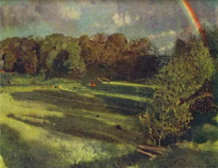 Constantin Somov. Summer. Evening Shadows.