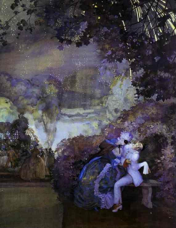 Lady and Pierrot.