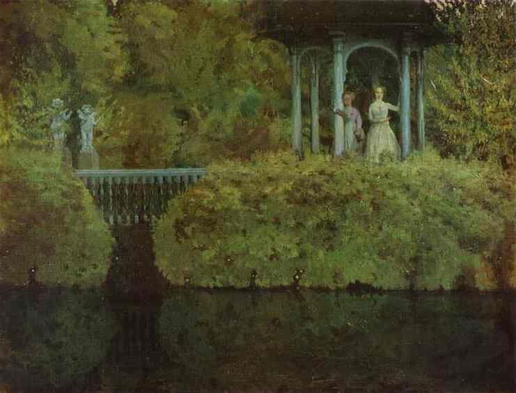 Constantin Somov. Island of Love.