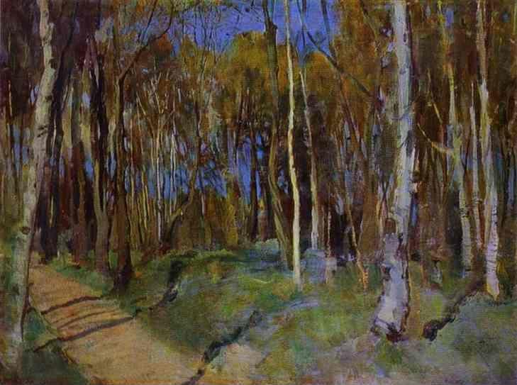 Constantin Somov. Spring. Martyshkino.