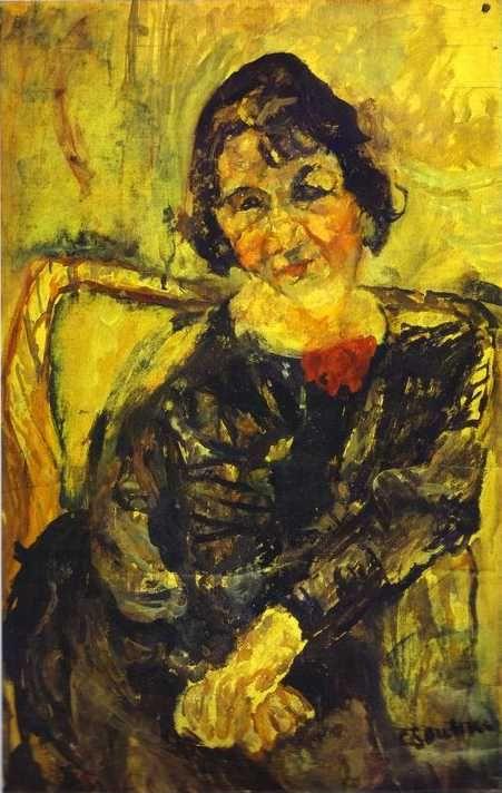 Chaim Soutine. Young Woman/La jeunne femme.