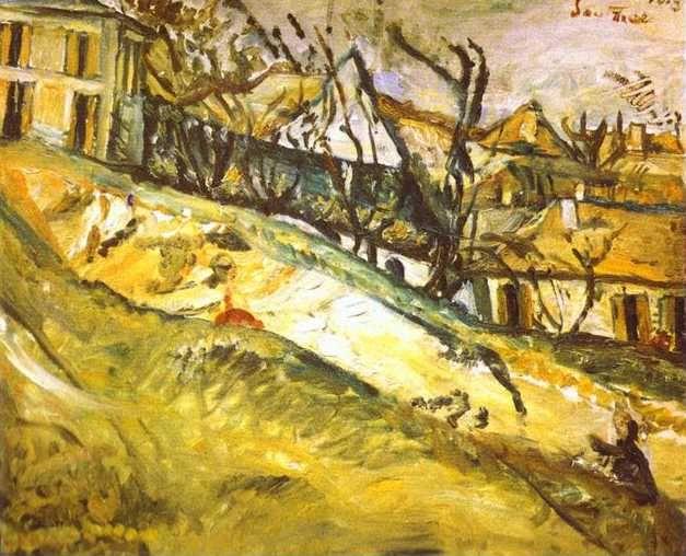 Chaim Soutine. Landscape/Paysage.