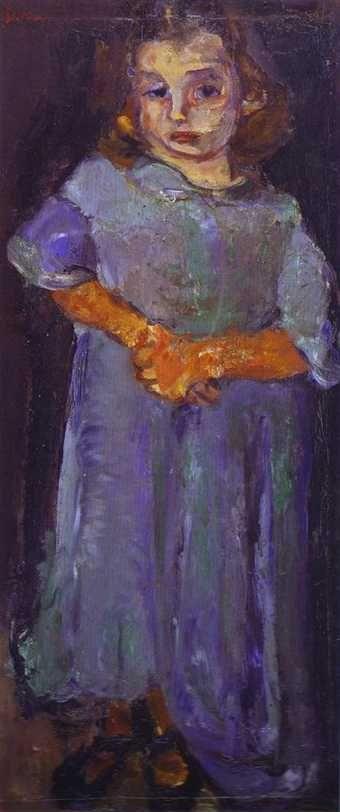 Little Girl in Blue/La petite fille en bleu.