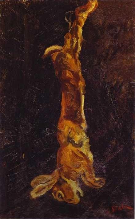 Hanging Hare/Le lievre pendu.