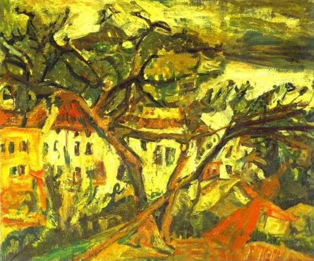 Chaim Soutine. Landscape of the South of France/Paysage du Midi.