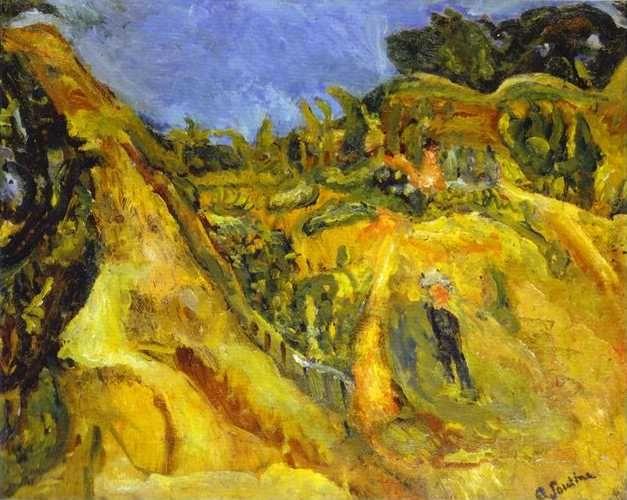 Chaim Soutine. Landscape of Southern France.