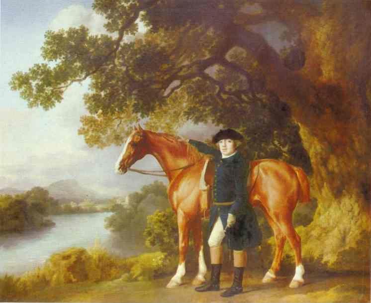 George Stubbs. Portrait of a Huntsman.