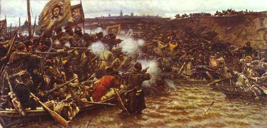 Vasily Surikov. The Conquest of Siberia by Yermak.
