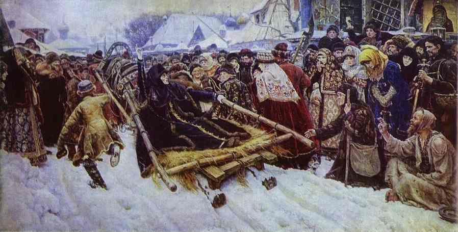 Vasily Surikov. The Boyarynia Morozova.