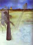 Yves Tanguy. I Came Like I Promised. Je suis venu comme j'avais promis, Adieu.