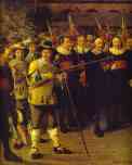 David Teniers the Younger. Members of Antwerp Town Council and Masters of the Armaments Guild. Detail.