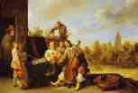 David Teniers the Younger. The Painter and His Family.